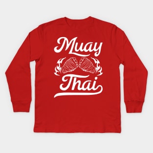 Muay Thai Kids Long Sleeve T-Shirt